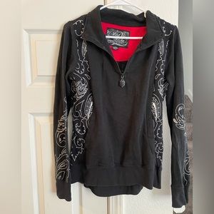 Metal mulisha half zip